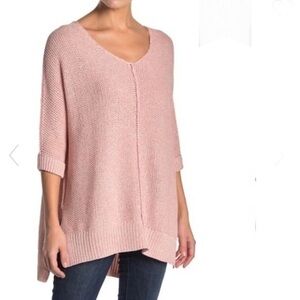 ADY P Marled Dolman Sleeve Sweater size M